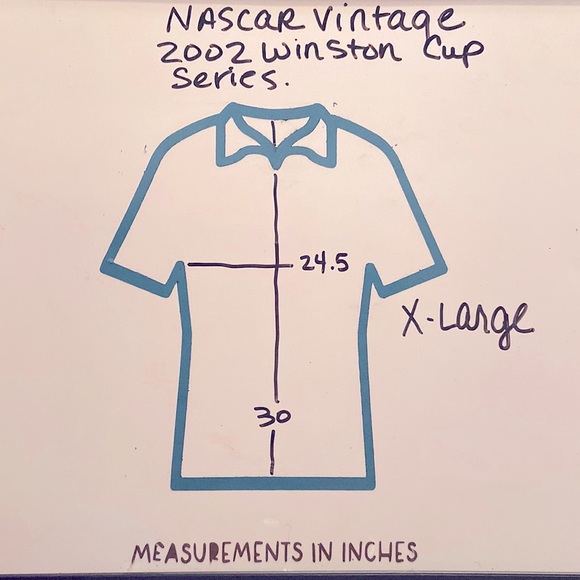 NASCAR WINSTON CUP Series 2002 Vintage Shirt.  Size X-Large. - Picture 8 of 10
